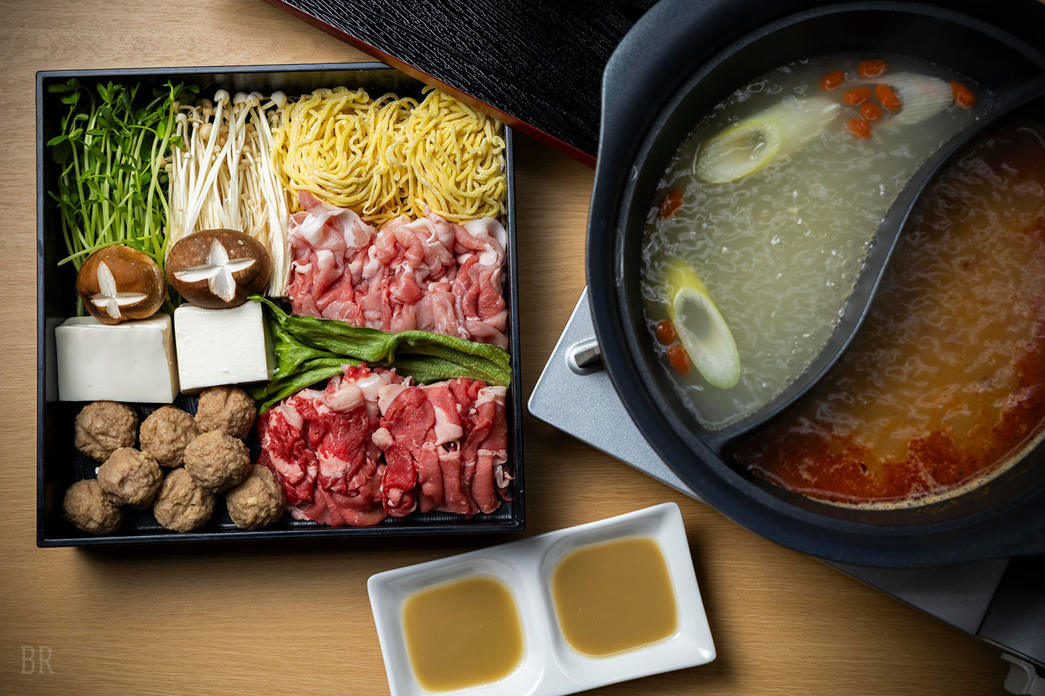 麻辣湯風味火鍋セット